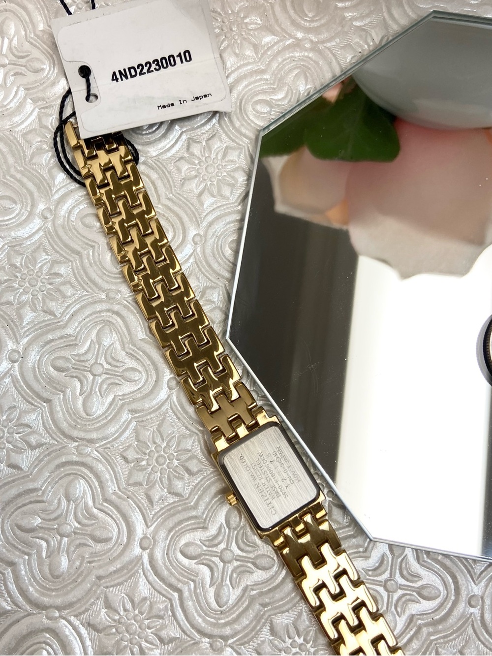 Vintage Citizen Diamond Accented Dial Tank Style Dress Watch with Box - Picture 15 of 16
